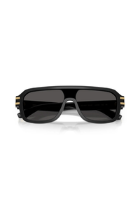 DG Griffe Black Acetate Full Rim Sunglasses