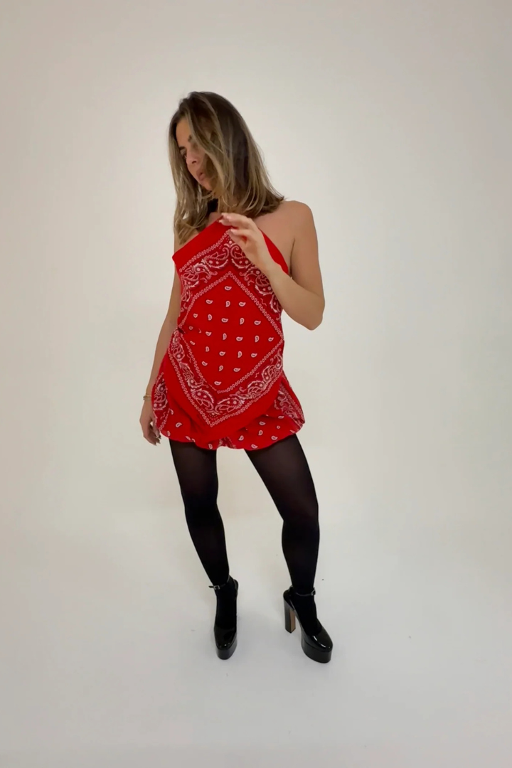 Bandana Tie Top