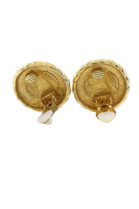 Coco Mark Circle Earrings