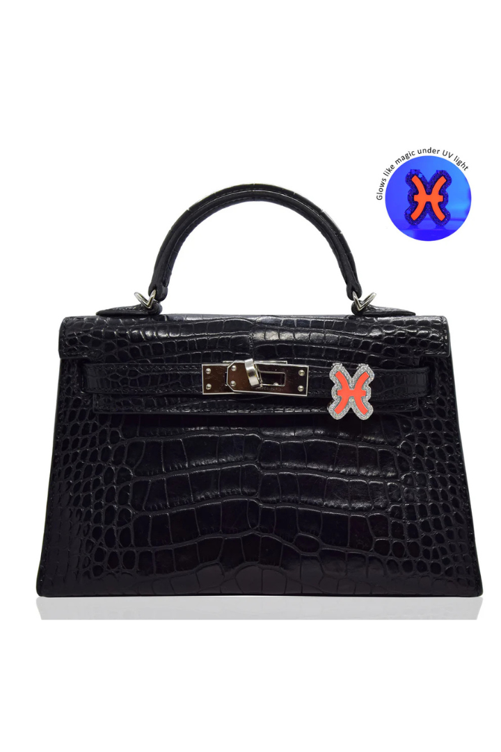 UV-Reactive Neon Bag Bijoux Pisces Customized