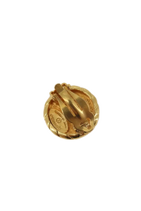 Coco Mark Circle Earrings