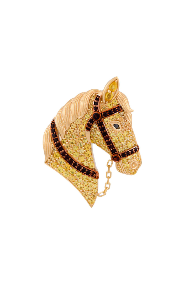 Golden Horse Customized Bag Bijoux