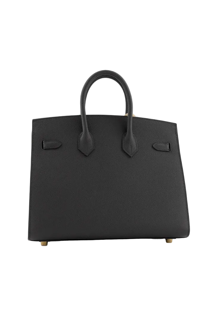 (New) Birkin 25 Black Togo Gold Hardware