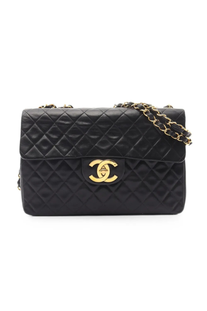 Vintage 1994-1996 Deca matlassé chain shoulder bag