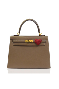 Ruby Heart Customized Bag Bijoux