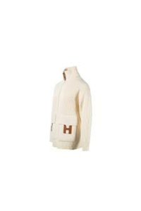 Wool Knit "H" Jacket Cardigan