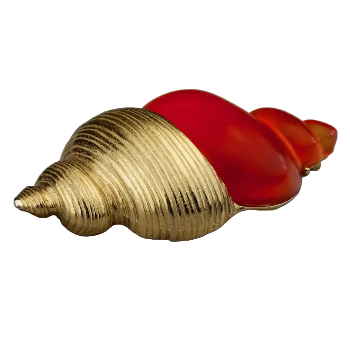 Vintage Robert Goossens Shell Brooch