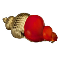 Vintage Robert Goossens Shell Brooch