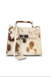 The Cowhide Leather Bag Mini