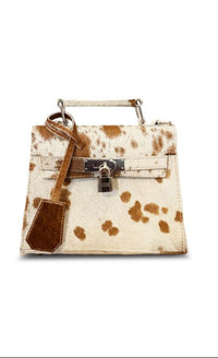 The Cowhide Leather Bag Mini