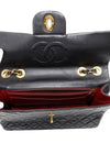 Jumbo Single Flap Shoulder Bag in Quilted Lambskin Leather