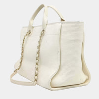 New Chanel Shopping Tote Cream Bag