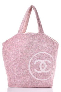 Chanel CC Logo Beach Tote