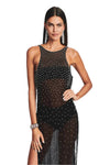 Carmella Embellished Chiffon Dress