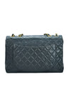 Chanel Jumbo Flap Vintage Black Lambskin Shoulder Bag