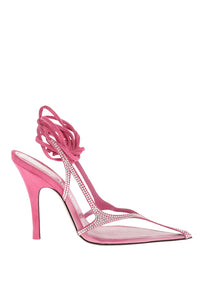 (NEW) Venus 105 Slingback Pumps in Suede