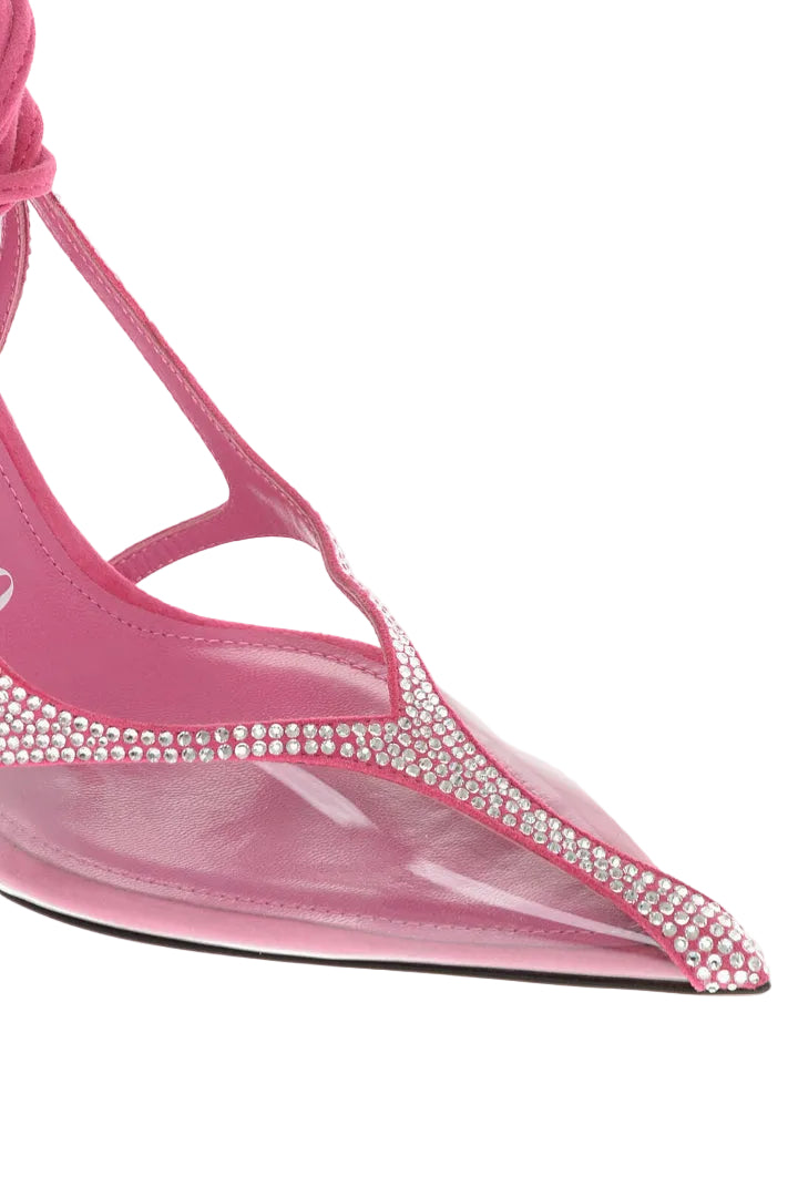 (NEW) Venus 105 Slingback Pumps in Suede