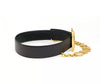 Chanel Vintage Chain Leather Belt