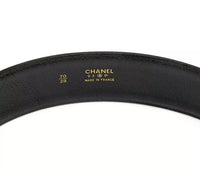 Chanel Vintage Chain Leather Belt