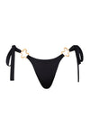 The Fame Bikini Bottom To Tie With Metal Details